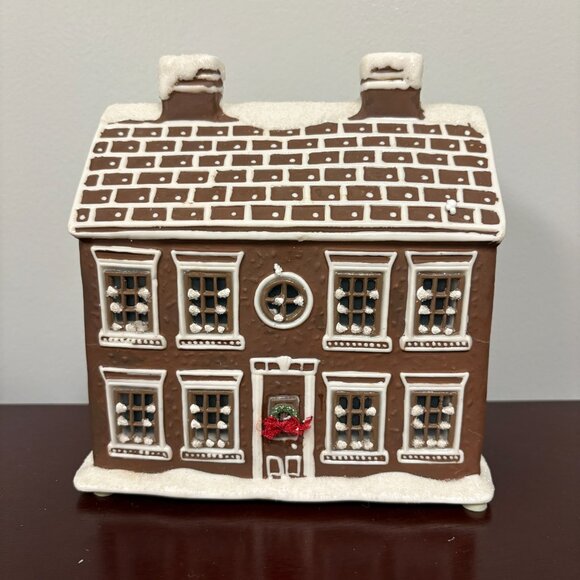 Martha Stewart Woodland Gingerbread HOUSE Decor Light Up Village Building in Box - Picture 3 of 11
